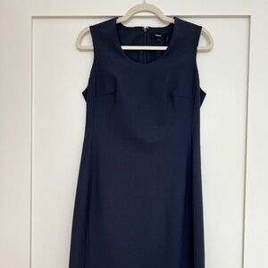 Theory crepe wool dress